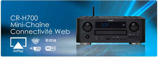 CR-H700, Mini Chaîne, Connectivité Web